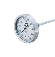 THERMOMETER, BI-METAL STEM, 0-300 DEG C