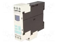 Voltage monitoring relay; for DIN rail mounting; 3UG; DPDT; IP20 SIEMENS