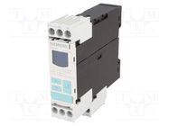 Current monitoring relay; AC/DC current; 24÷240VAC; 24÷240VDC SIEMENS