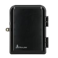 Extralink Eliza | Fiber optic terminal box | 16 core, black, EXTRALINK