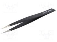 Tweezers; non-magnetic; Tweezers len: 130mm; ESD 