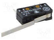 Microswitch SNAP ACTION; 2.5A/250VAC; 0.3A/220VDC; with lever PROMET