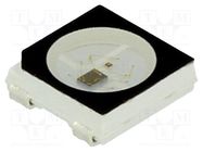 Programmable LED; SMD; 5050,PLCC4; RGB; 5x5x1.6mm; 3.7÷5.3V WORLDSEMI