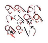 SAFETY TEST LEAD SET, ALLIGATOR CLIPS