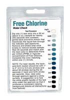 QUALITY TEST STRIPS, FREE CHLORINE CHECK