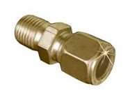 COMPRESSION FITTING, 1/8" NPT, BRASS