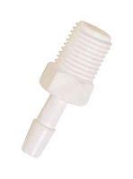 THREAD-BARB ADAPTOR, 3/16"ID, 1/4-28 UNF