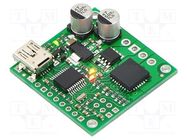 DC-motor driver; MC33926; 20kHz; PWM,RC,TTL,USB; 3A; Uin log: 4÷5V POLOLU