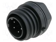 Connector: circular; socket; male; PIN: 5; Buccaneer 900; IP68; 32A BULGIN