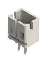 CONN, HEADER, 2POS, 1ROW, 2MM, TH