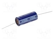 Capacitor: electrolytic; THT; 22uF; 50VDC; Ø6.3x12mm; ±20%; 85mA NICHICON