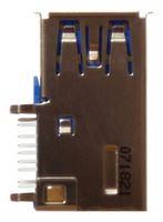 USB CONN, 3.1 TYPE A, R/A RCPT, 9P