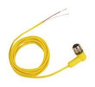 SENSOR CORD, T M12 R/A RCPT-FREE END, 5M