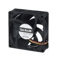 DC AXIAL FAN, 80MM, 49.4CFM, 0.11A, 24V