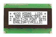 LCD MODULE, COB, FSTN, 20X4, PARALLEL