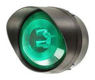 TRAFFIC LIGHT, GREEN, CONTI/FLASH, 280V