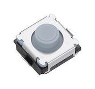 TACTILE SWITCH, 0.02A, 15VDC, 350GF, SMD