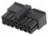 Connector: wire-board; plug; female; MF30; 3mm; PIN: 14; for cable AMPHENOL COMMUNICATIONS SOLUTIONS