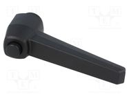 Lever; adjustable; Thread len: 18mm; Lever length: 92mm 