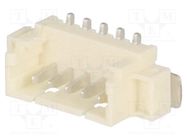 Connector: wire-board; socket; male; PicoBlade™; 1.25mm; PIN: 5; SMT MOLEX