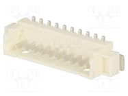 Connector: wire-board; socket; male; PicoBlade™; 1.25mm; PIN: 10 