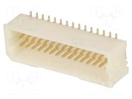 Connector: wire-board; socket; male; 1A; 50V; PIN: 30; SMT; 1mm; 20mΩ JOINT TECH