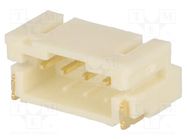 Connector: wire-board; socket; male; PIN: 4; Pitch: 2mm; SMT; 1A; 100V NINIGI