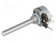 Potentiometer: shaft; single turn; 1kΩ; 4W; ±10%; 6mm; Shaft: smooth AB Elektronik