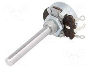 Potentiometer: shaft; single turn; 250Ω; 4W; ±10%; 6mm; wirewound AB Elektronik