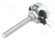 Potentiometer: shaft; single turn; 50Ω; 4W; ±10%; 6mm; Shaft: smooth AB Elektronik