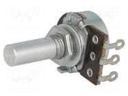 Potentiometer: shaft; single turn; 2.2kΩ; 100mW; ±20%; 6mm; mono TELPOD