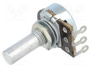 Potentiometer: shaft; single turn; 470kΩ; 100mW; ±30%; 6mm; mono TELPOD