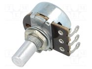 Potentiometer: shaft; single turn; 220Ω; 200mW; ±20%; soldered; 6mm TELPOD