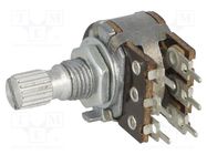 Potentiometer: shaft; single turn; 47kΩ; 100mW; ±20%; on panel,PCB TELPOD