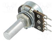 Potentiometer: shaft; single turn; 470Ω; 100mW; ±20%; on panel,PCB TELPOD