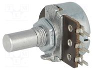 Potentiometer: shaft; single turn; 1MΩ; 200mW; ±30%; THT; 6mm; mono TELPOD