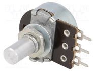 Potentiometer: shaft; single turn; 22kΩ; 200mW; ±20%; THT; 6mm; mono TELPOD