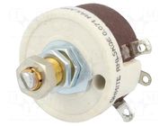 Potentiometer: shaft; single turn; 5kΩ; 25W; 6.35mm; Shaft: smooth OHMITE