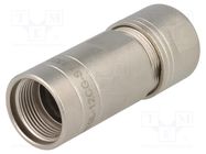 Gland; RT360; -40÷105°C; straight; size 12; Ecomate RM; Mat: metal AMPHENOL