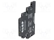 Relay: interface; SPST-NO; Ucntrl: 10÷30VAC,10÷30VDC; 6A; SA ELCO SRL