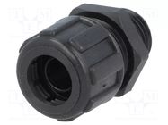 Straight terminal connector; Thread: metric,outside; polyamide LAPP