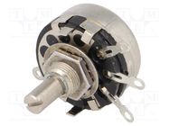 Potentiometer: shaft; single turn; 2.2MΩ; 2W; ±20%; soldered; 6mm TELPOD