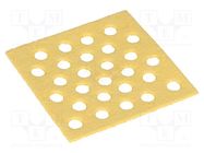 Tip cleaning sponge; 70x70mm 