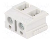 Connector: PCB terminal block; terminal; 16A; 250V; angled 90° NINIGI