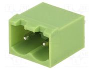 Pluggable terminal block; Contacts ph: 5.08mm; ways: 2; straight 