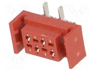 Wire-board; socket; female; PIN: 4; SMT; on PCBs; 30V; 1A; -40÷105°C AMPHENOL COMMUNICATIONS SOLUTIONS