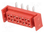 Wire-board; socket; female; PIN: 8; SMT; on PCBs; 30V; 1A; -40÷105°C AMPHENOL COMMUNICATIONS SOLUTIONS