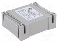 Transformer: encapsulated; 14VA; 230VAC; 18V; 18V; 380mA; 380mA; PCB INDEL