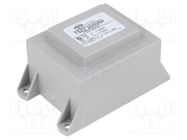 Transformer: encapsulated; 20VA; 230VAC; 12V; 1.66A; PCB; IP00 INDEL