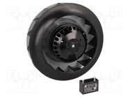 Fan: AC; radial; 230VAC; Ø180x55mm; 450.5m3/h; 64dBA; ball; 2550rpm FULLTECH